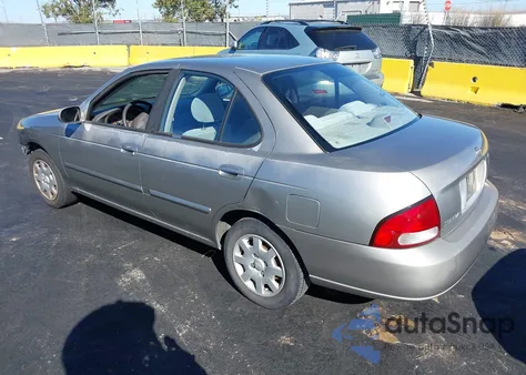 2001 Nissan Sentra Gxe z USA, uszkodzony, nr VIN 3N1CB51D41L445421